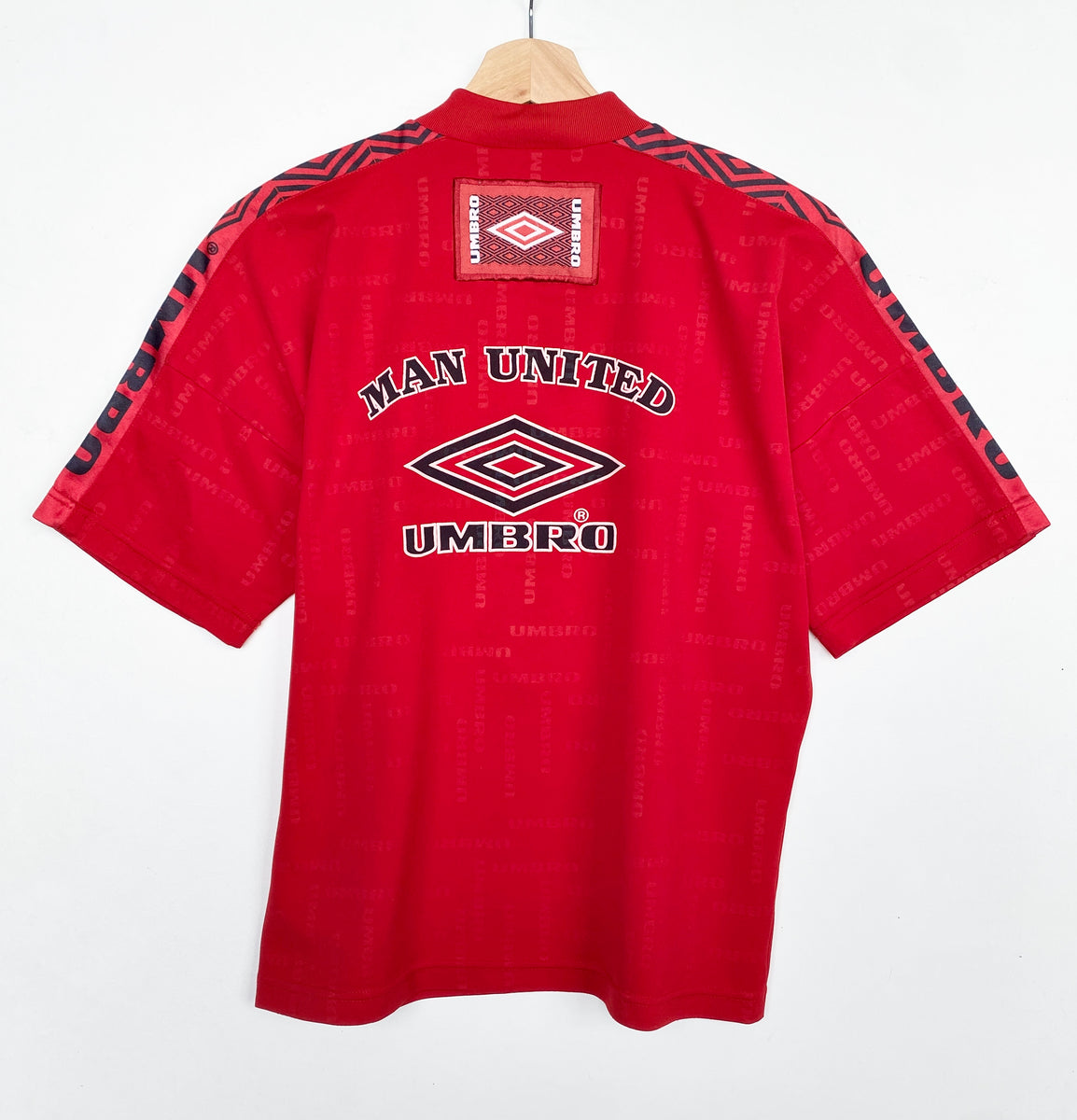 【umbro】 Oasis! Manchester United 90s Vintage Manchester United Umbro Soccer Jersey, Size XL