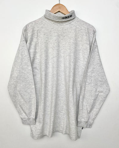 90s Adidas Turtle Neck Sweatshirt (L)