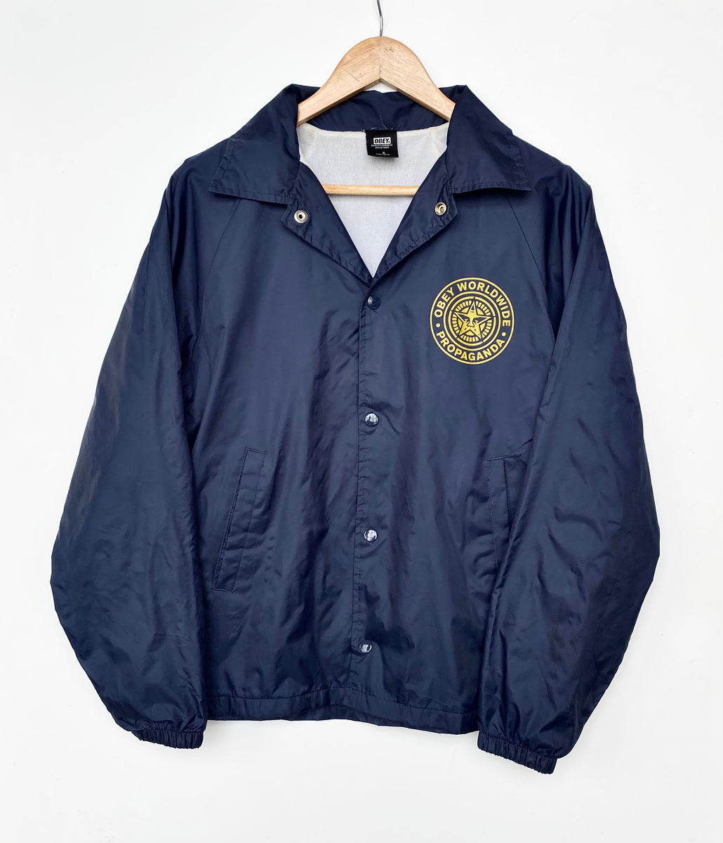 Obey best sale coach jacket