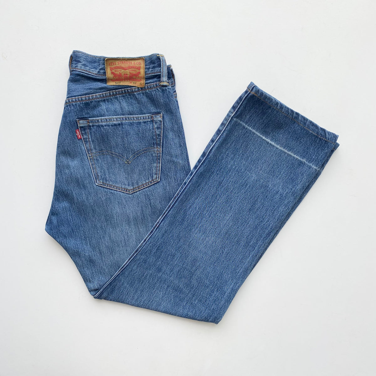 Levi's 501 usa 製 W33 L32 Dead Stock 90s Levi's 501 USA製 W30×L32 - メルカリ