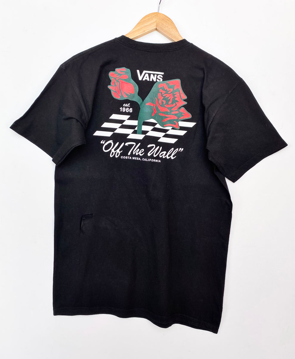 Vans Tshirt (M) Red Cactus Vintage