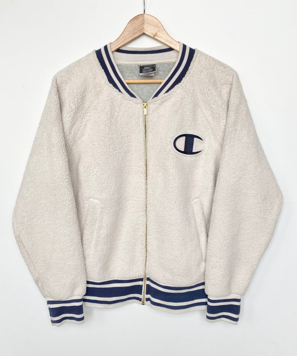 Champion Sherpa Jacket M Red Cactus Vintage