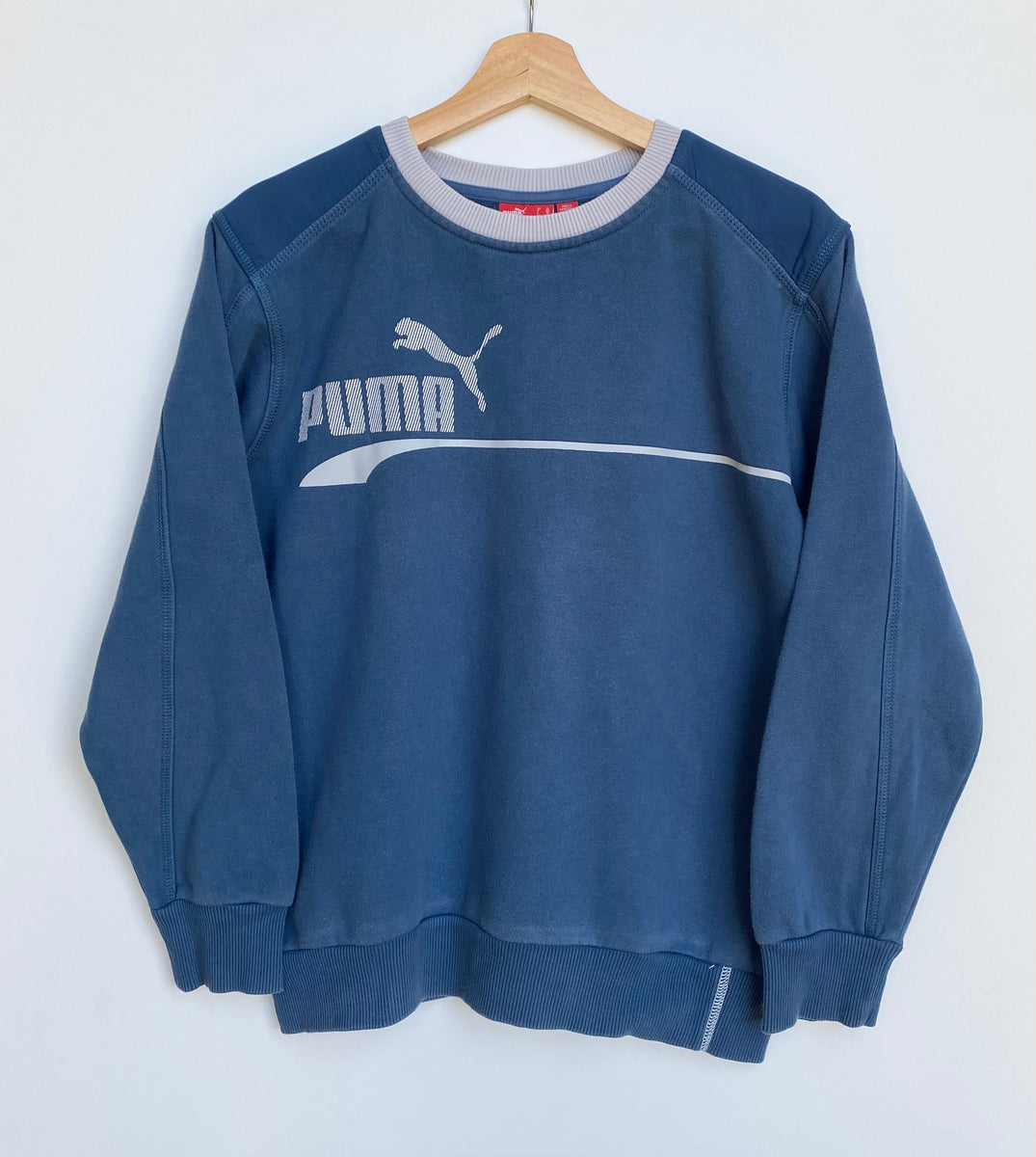 Blue puma sweatshirt discount