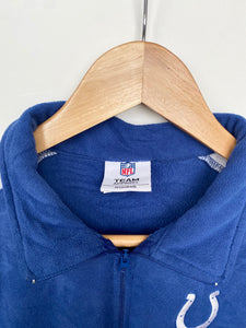 Women’s NFL Colts 1/4 Zip Fleece (M)