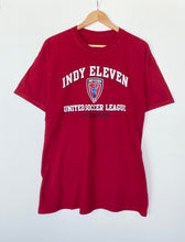 Load image into Gallery viewer, Printed ‘United Soccer League’ t-shirt (M)