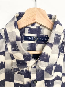 90s Crazy Print Shirt (XL)