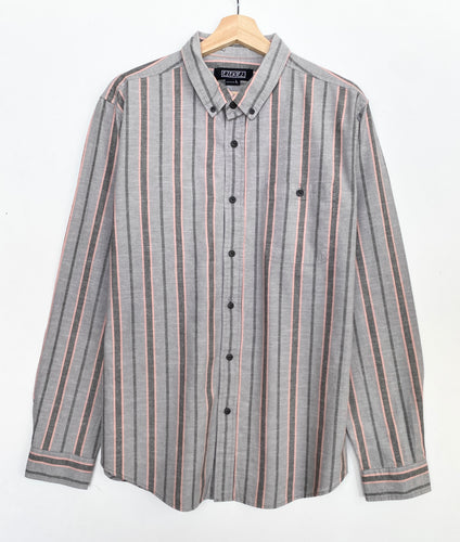 90s Striped Shirt (L)