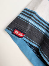 Load image into Gallery viewer, Women’s Kickers Striped T-shirt (L)