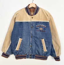 Load image into Gallery viewer, 90s Arizona Denim Bomber Jacket (S)