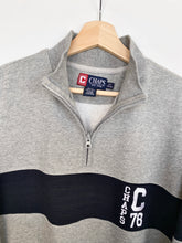 Load image into Gallery viewer, 90s Chaps 1/4 Zip Sweatshirt (XL)