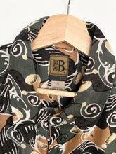 Load image into Gallery viewer, 90s Crazy Print Shirt (XL)
