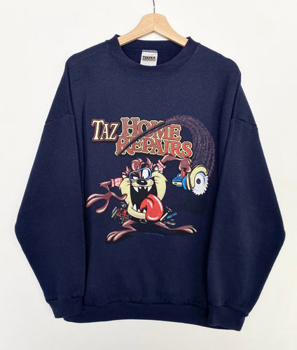 90s Looney Tunes Taz Sweatshirt (XL)
