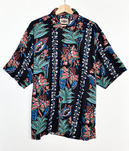 90s Crazy Print Shirt (M)