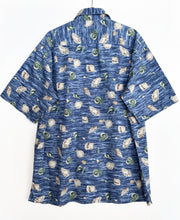 Load image into Gallery viewer, 90s Abstract Sea Shell Crazy Print Shirt (L)