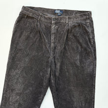 Load image into Gallery viewer, 90s Ralph Lauren Jumbo Cords W40 L34