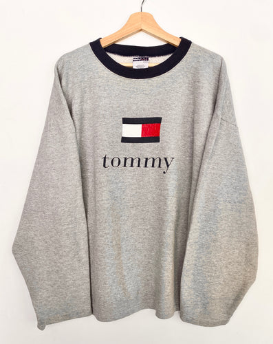 90s Tommy Hilfiger Sweatshirt (XL)