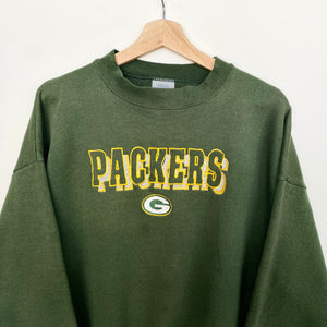 90s NFL Green Bay Packers Sweatshirt (XL)