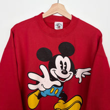 Load image into Gallery viewer, 90s Disney Mickey Mouse Sweatshirt (L)