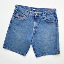 Load image into Gallery viewer, 90s Tommy Hilfiger Denim Shorts W33