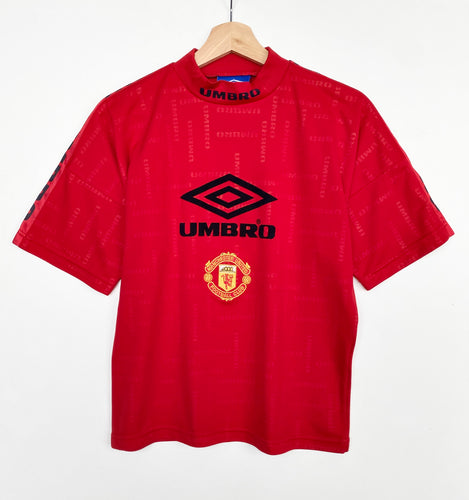 Women’s 90s Umbro Manchester United Baby Tee (S)
