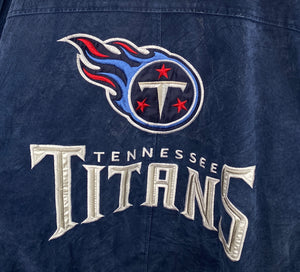 NFL Tennessee Titans Leather Jacket (L)