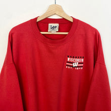 Load image into Gallery viewer, 90s Lee Wisconsin Badgers Sweatshirt (XL)