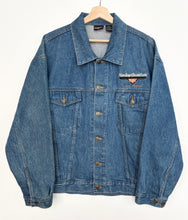 Load image into Gallery viewer, Harley Davidson Denim Jacket (L)