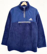 Load image into Gallery viewer, 90s Adidas 1/4 Zip Fleece (M)
