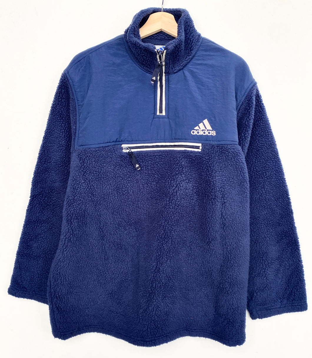 90s Adidas 1/4 Zip Fleece (M)