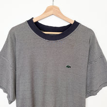 Load image into Gallery viewer, Lacoste Striped T-shirt (XL)