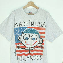 Load image into Gallery viewer, 90s Made in USA Hollywood T-shirt (L)