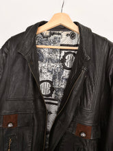Load image into Gallery viewer, 90s Real Leather Heavy Jacket (L)