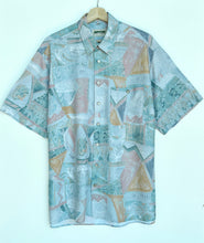 Load image into Gallery viewer, 90s Abstract Crazy Print Shirt (L)