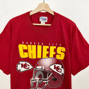90s NFL Kansas City Chiefs T-shirt (XL)