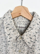 Load image into Gallery viewer, 90s Crazy Print Shirt (L)