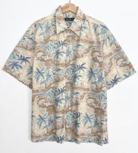 Load image into Gallery viewer, 90s Hawaiian Crazy Print Shirt (L)