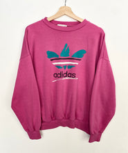 Load image into Gallery viewer, Women’s 80s Adidas Sweatshirt (L)