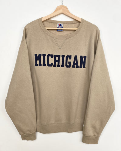 90s Champion Michigan College Sweatshirt (L)