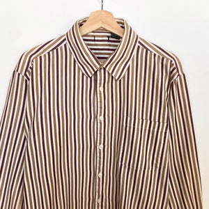 90s Striped Shirt (L)
