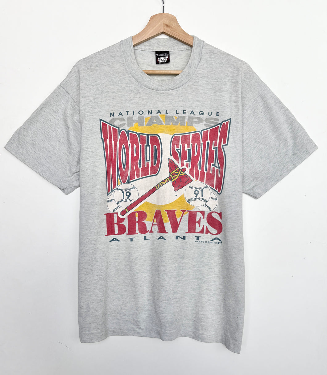 1991 MLB Atlanta Braves T-shirt (XL)