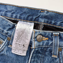 Load image into Gallery viewer, Carhartt Fleece Lined Jeans W28 L32