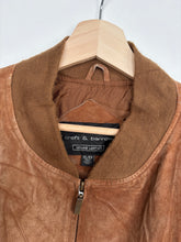 Load image into Gallery viewer, 90s Suede Bomber Jacket (XL)