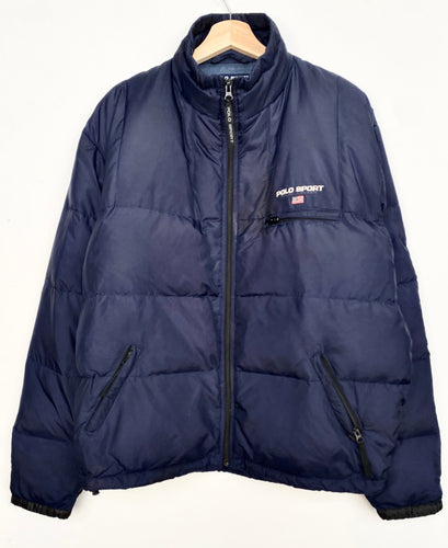 90s Polo Sport Ralph Lauren Puffa Coat (L)