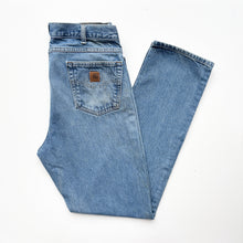 Load image into Gallery viewer, Distressed Carhartt Jeans W38 L36
