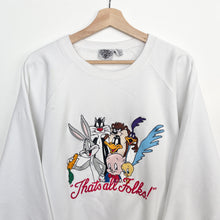 Load image into Gallery viewer, 90s Looney Tunes Sweatshirt (M)
