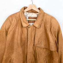Load image into Gallery viewer, 90s Marlboro Leather Jacket (L)