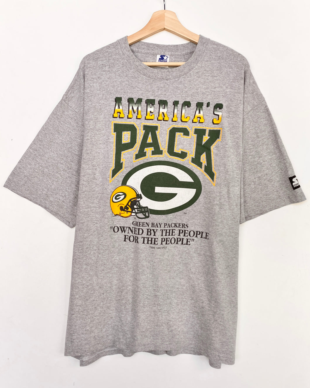 90s Starter NFL Green Bay Packers T-shirt (XL)