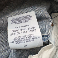 Load image into Gallery viewer, Levi’s 501 W32 L34