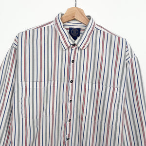 90s Striped Shirt (L)