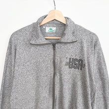 Load image into Gallery viewer, 90s Kappa Zip Up Sweatshirt (L)